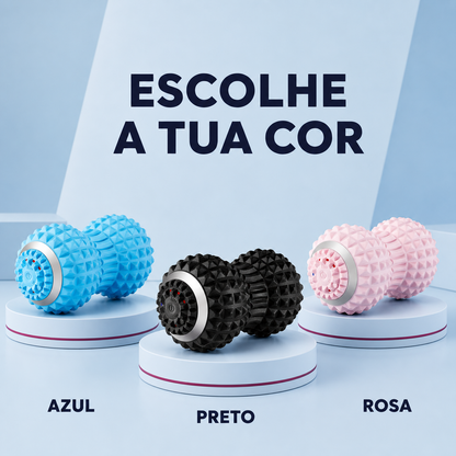 VibraPro™ - Rolo Vibratório de Massagem e Relaxamento Muscular