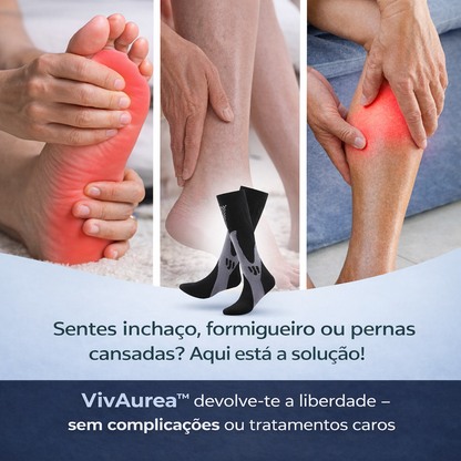 Meias de Compressão VivAurea™