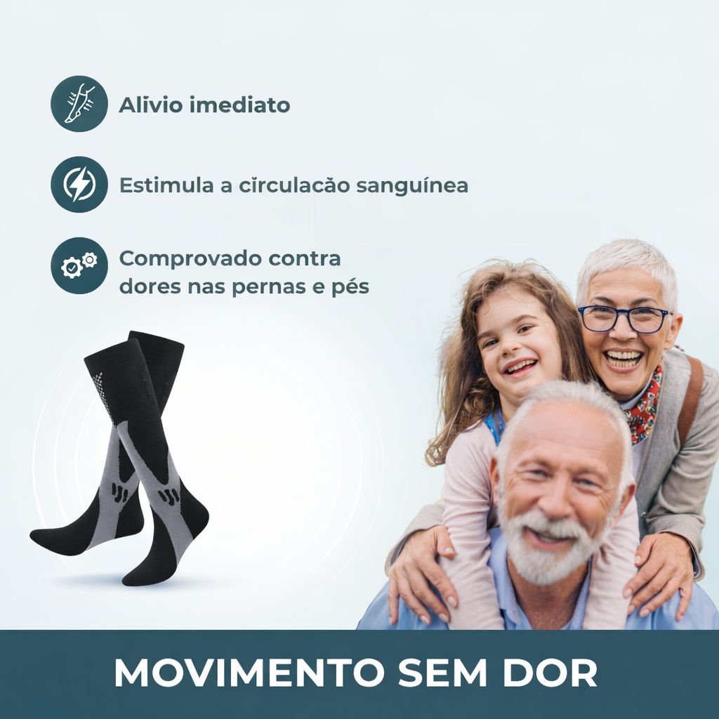 Meias de Compressão VivAurea™