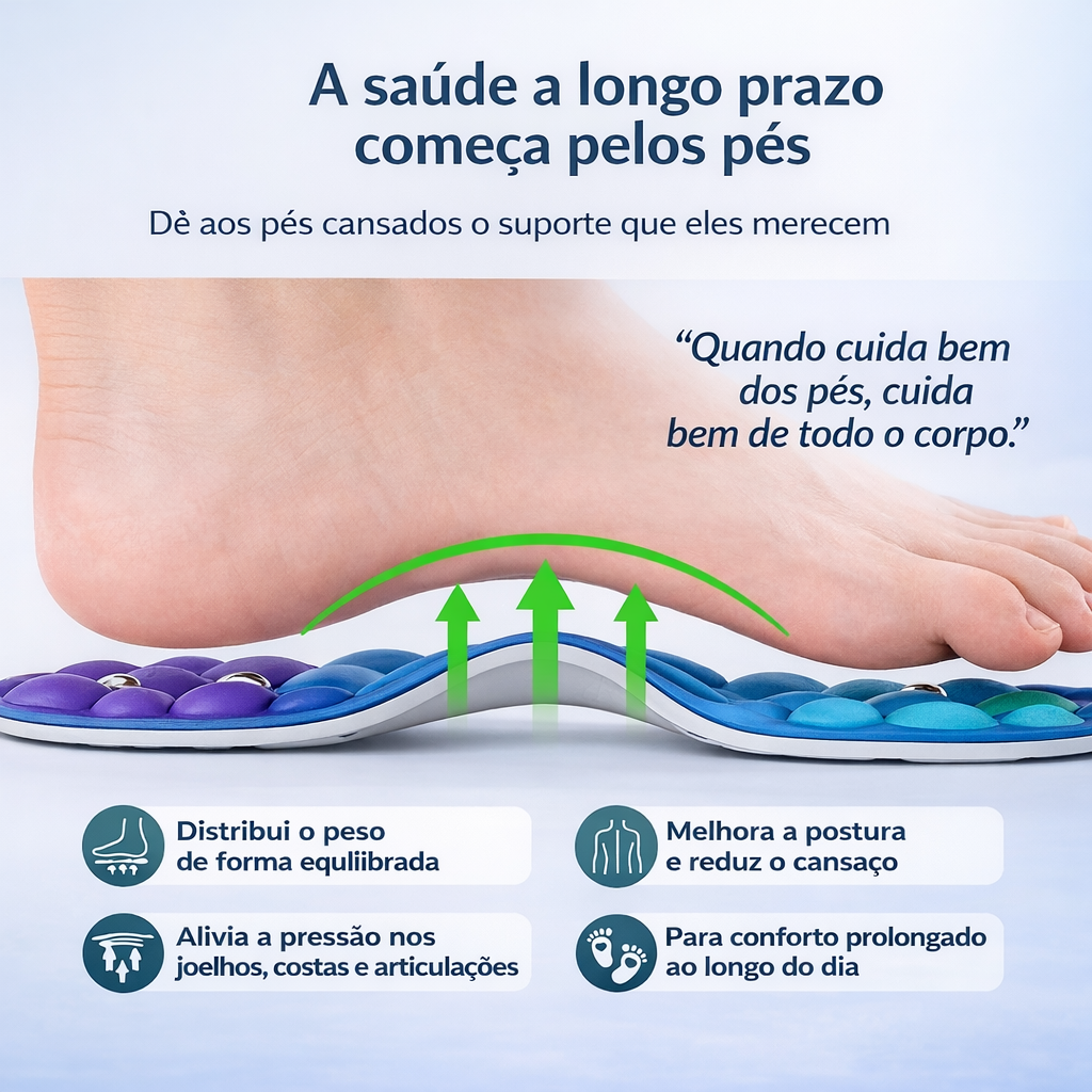 Palmilhas Magnéticas VivAurea™