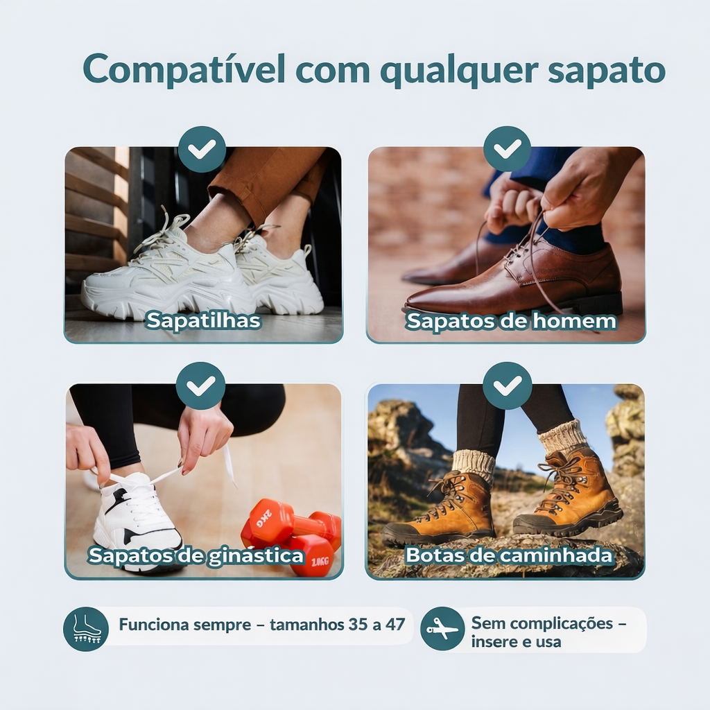 Palmilhas Magnéticas VivAurea™