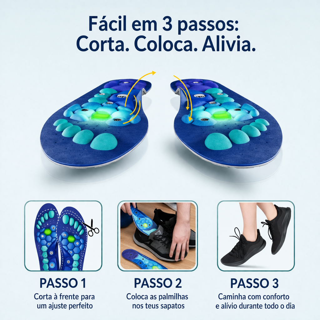 Palmilhas Magnéticas VivAurea™